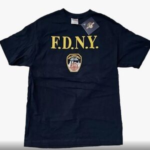 Vintage FDNY City Of New York Navy T-shirt